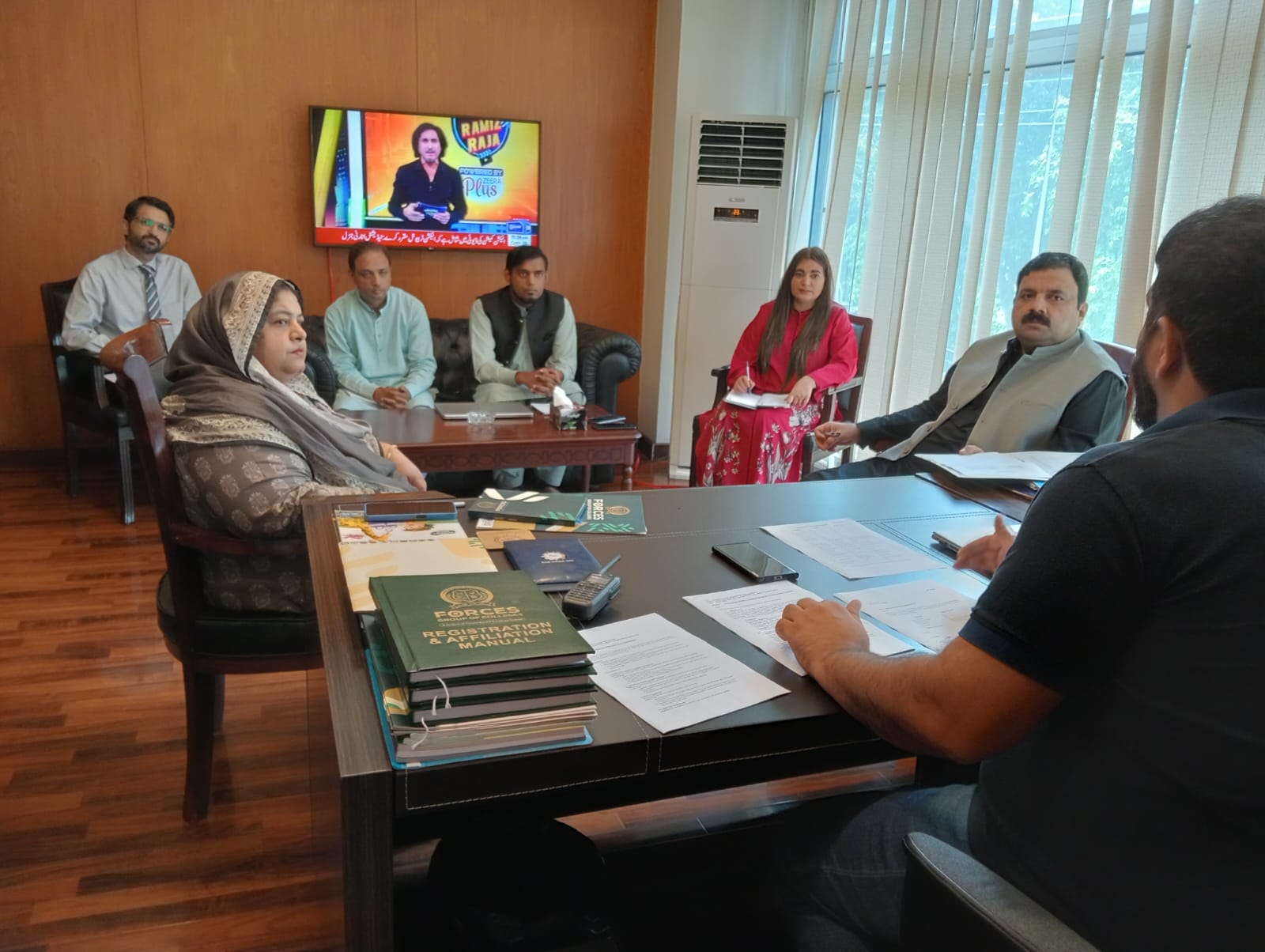 Monthly WorkProgress Meeting of Team Head Office Forces Group of Colleges